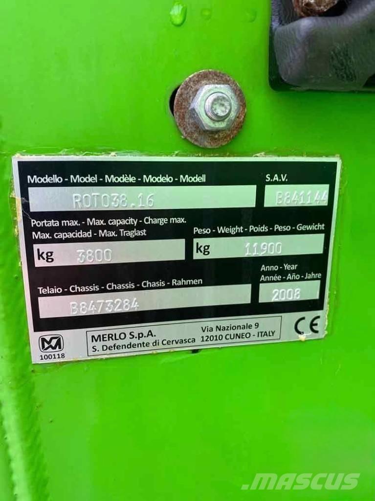 Merlo Roto 38.16 Sollevatori telescopici