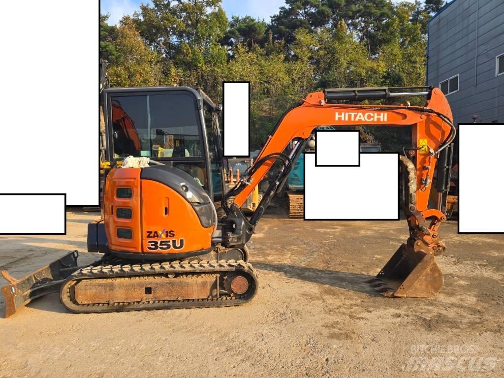  HITCHI ZX35U Miniescavatori