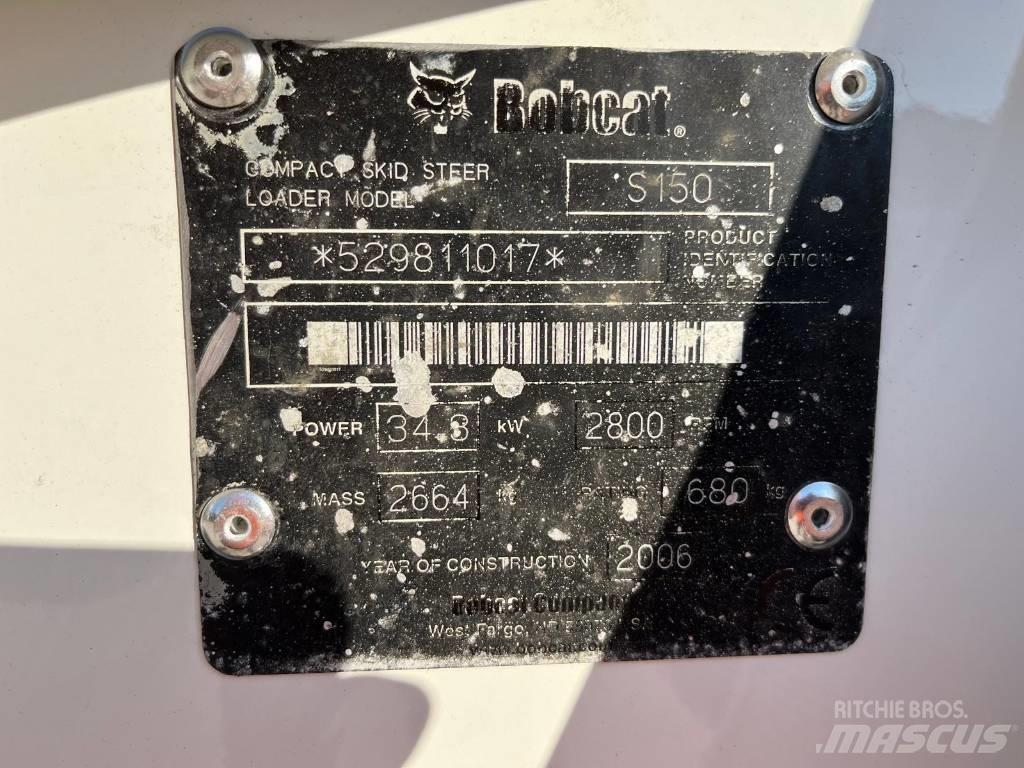 Bobcat S 150 Mini Pale Gommate