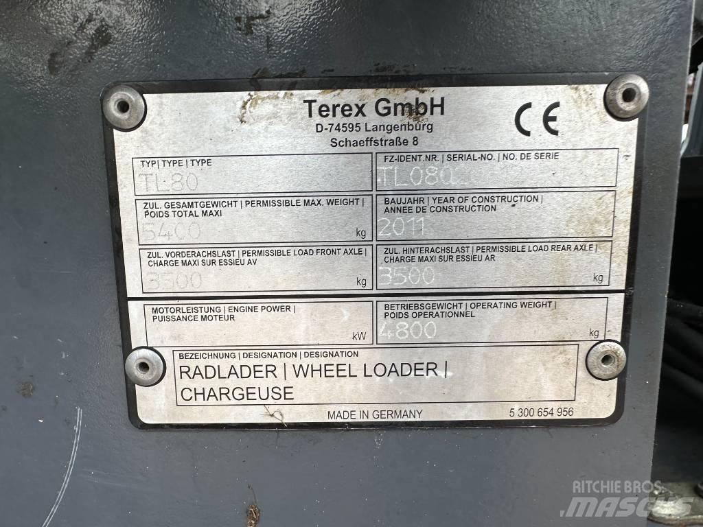 Terex TL 80 Pale gommate