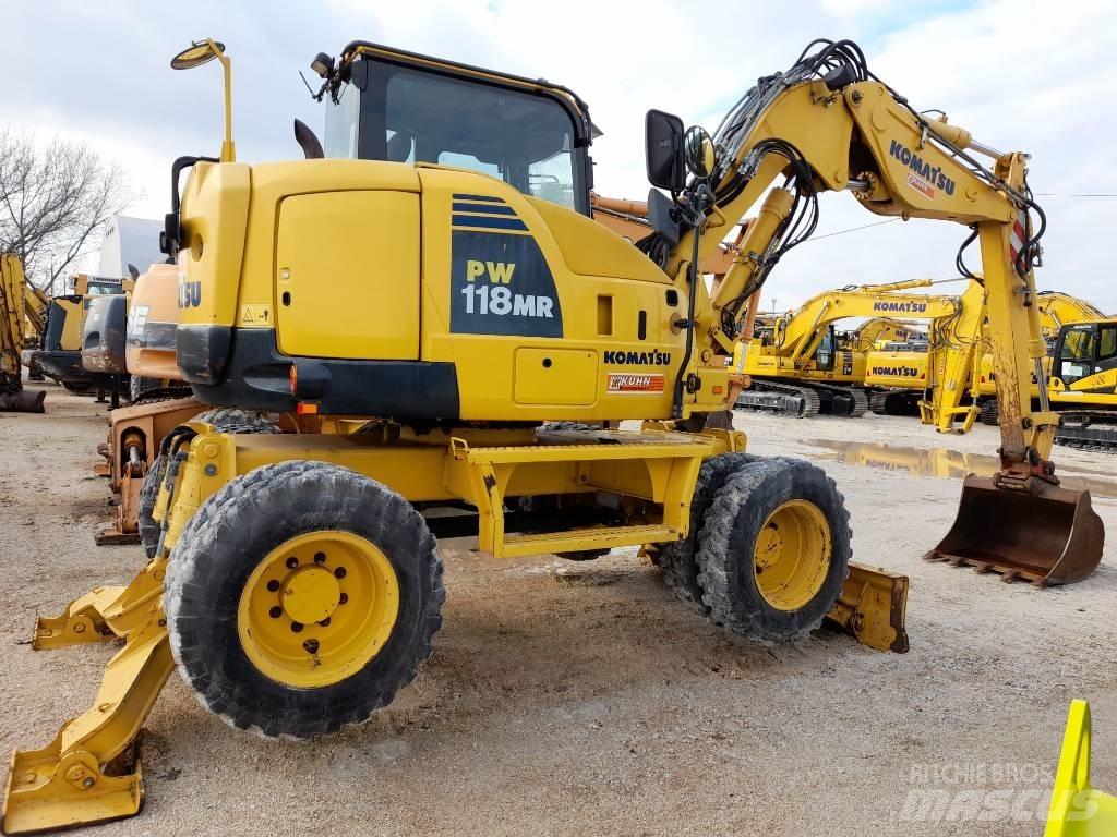 Komatsu PW118MR-8 Escavatori gommati