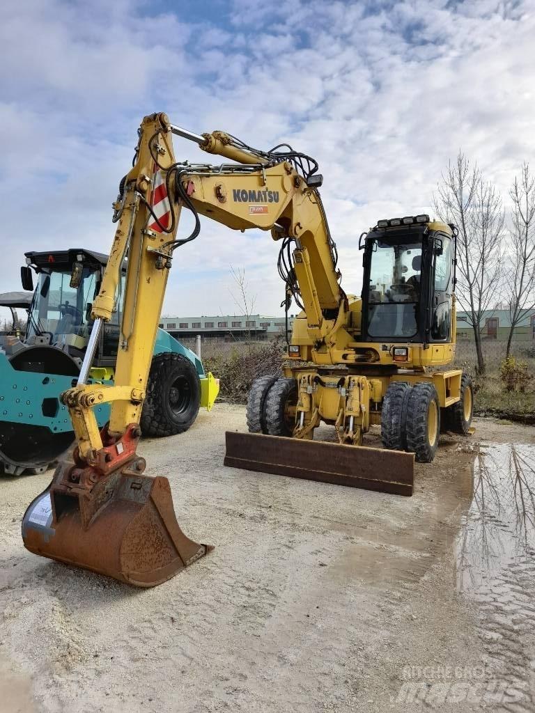 Komatsu PW118MR-8 Escavatori gommati