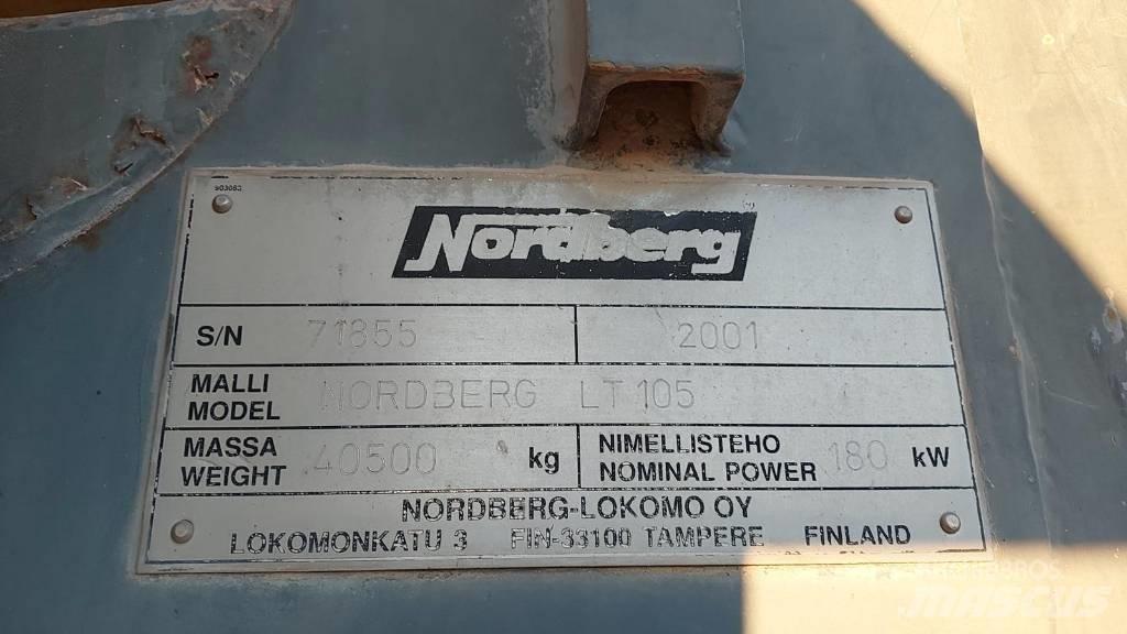 Metso Nordberg LT105 Frantoi mobili