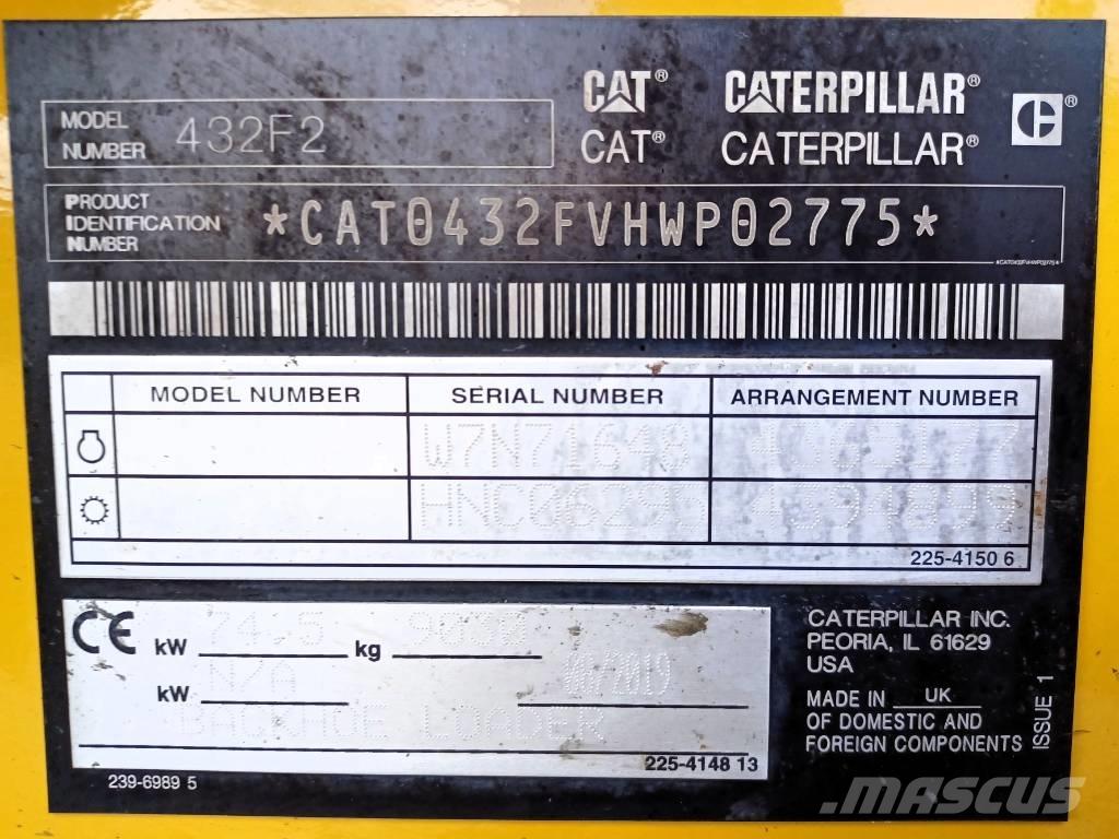 CAT 432 F Terne
