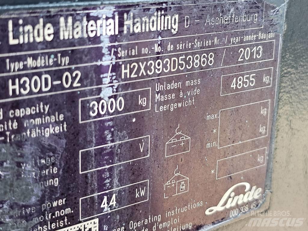 Linde H30D-02 Carrelli elevatori diesel