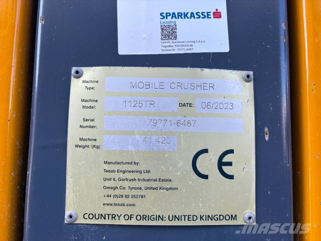 Tesab 1125TR Frantoi mobili