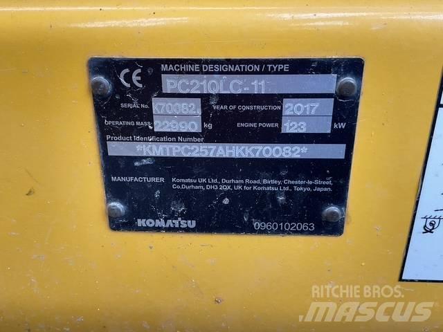 Komatsu PC210 Escavatori cingolati