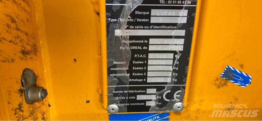 Lucas CASTOR + 60 G Macchinari per scaricamento di silo