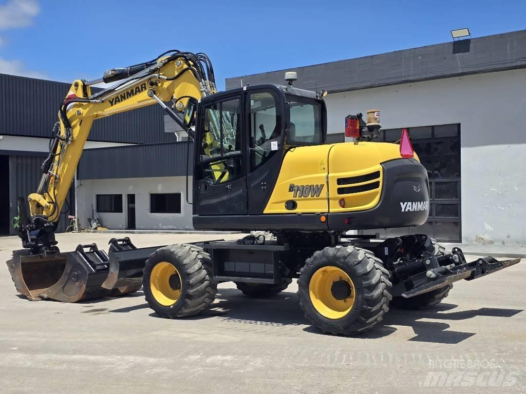 Yanmar B 110 W Escavatori gommati