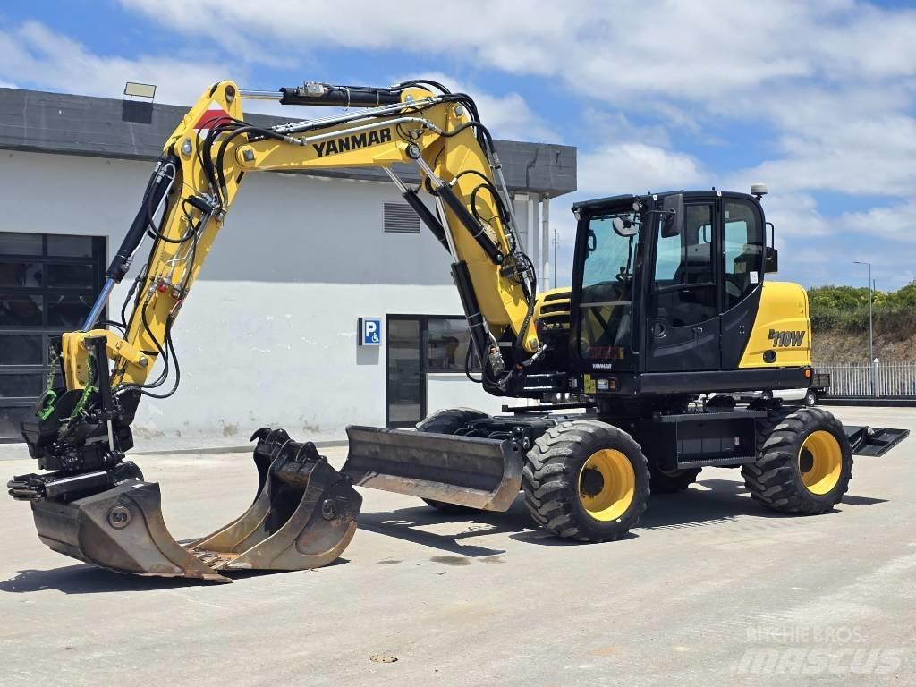 Yanmar B 110 W Escavatori gommati