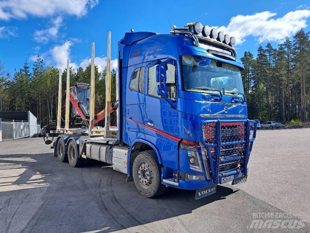 Volvo FH 16 650 6X4 Camion trasporto legname