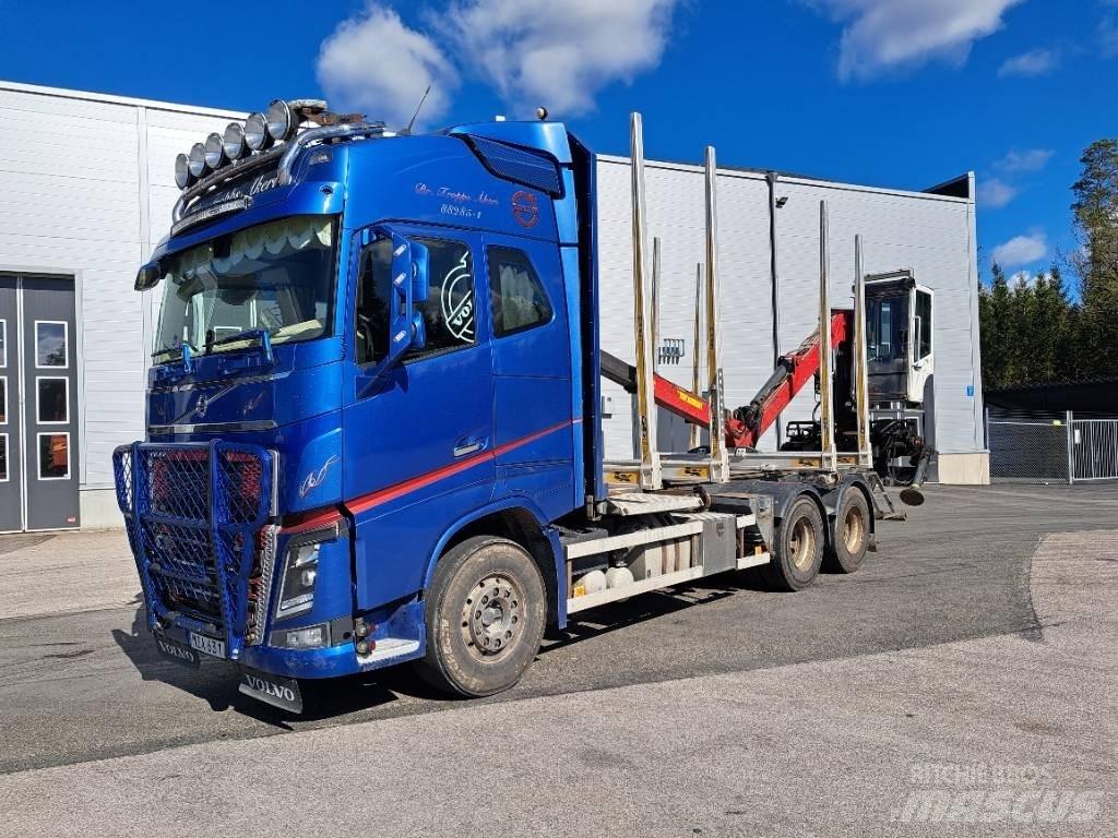 Volvo FH 16 650 6X4 Camion trasporto legname