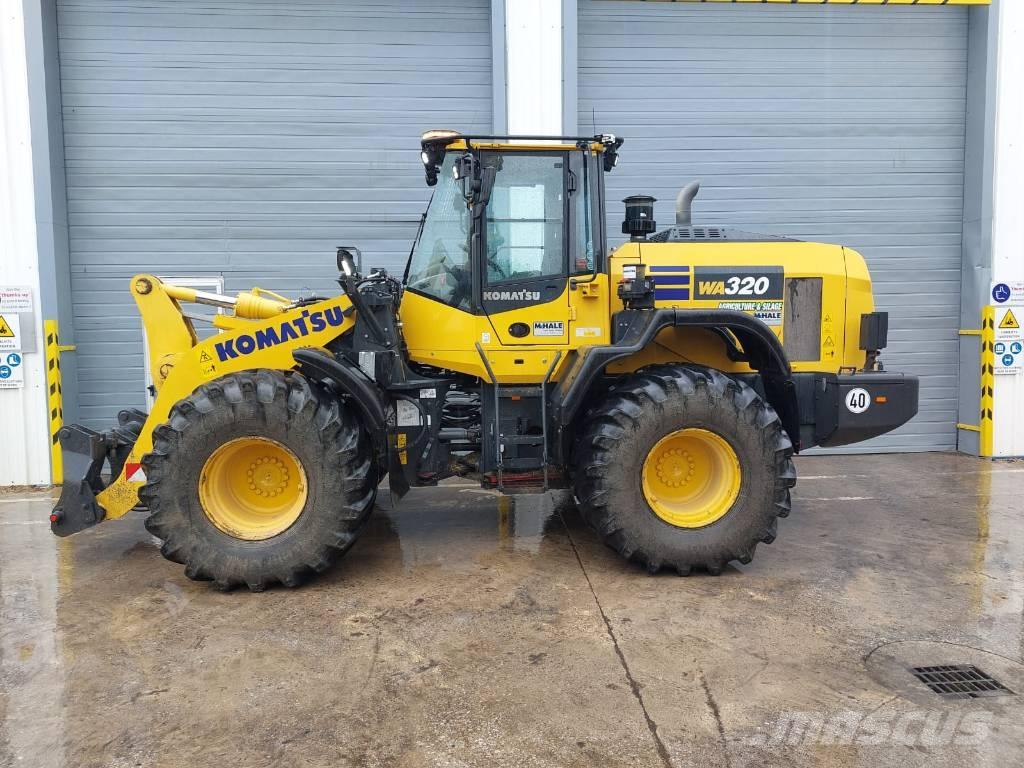 Komatsu WA320-8 Pale gommate