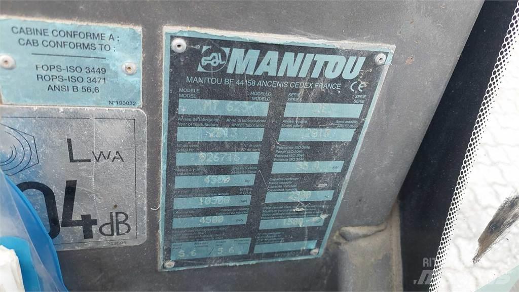 Manitou MT625T Sollevatori telescopici