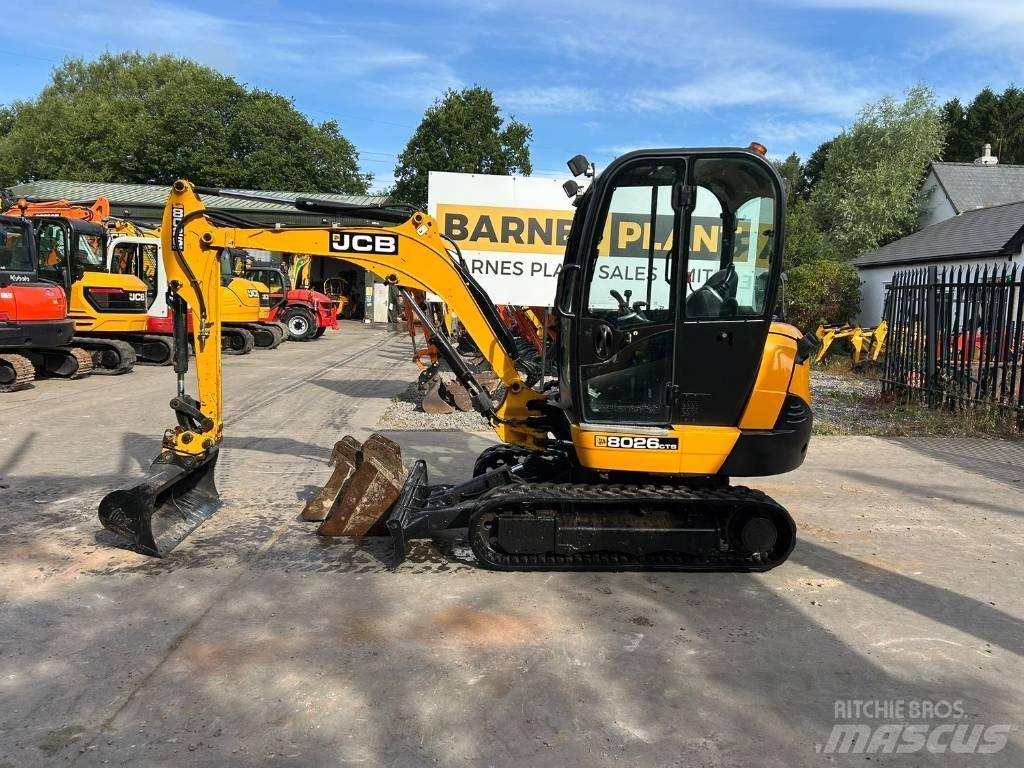 JCB 8026 CTS Miniescavatori