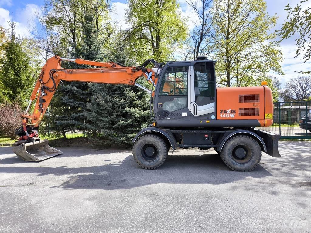 Hitachi ZX 140 W-3 Escavatori gommati