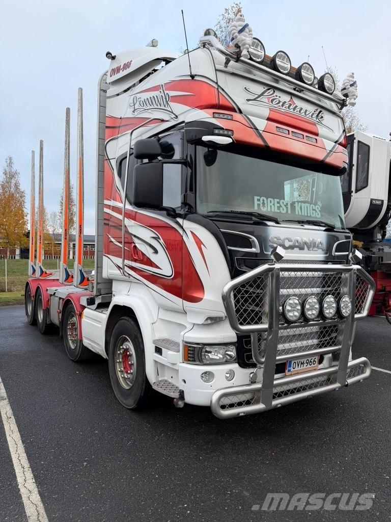 Scania R730LB8x4HNB Camion trasporto legname