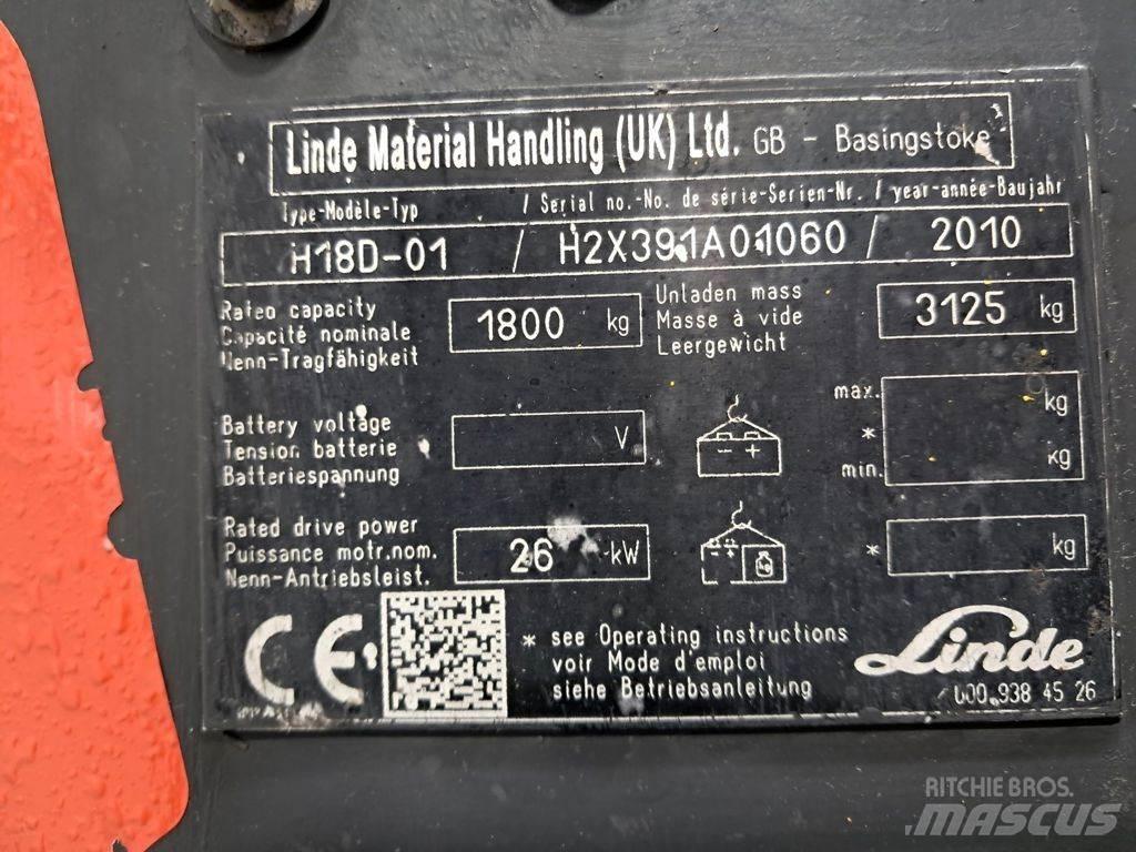 Linde H18D-01 Carrelli elevatori diesel