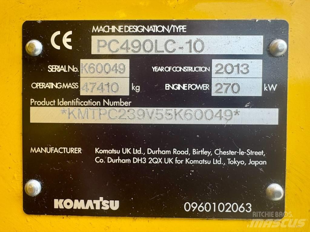 Komatsu PC 490 LC-10 Escavatori cingolati