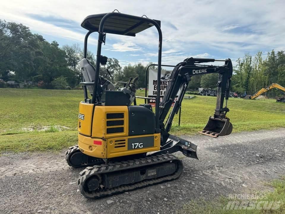 John Deere 17 G Miniescavatori