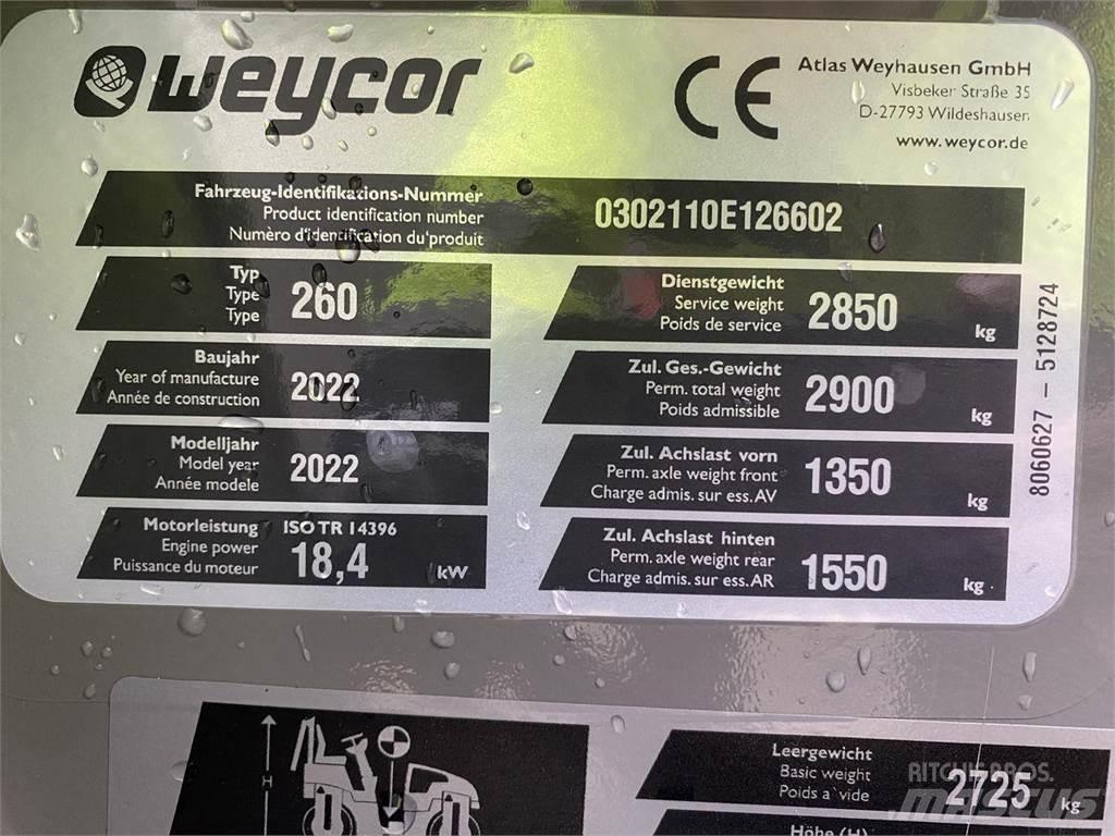 Weycor AW260 Rulli compattatori