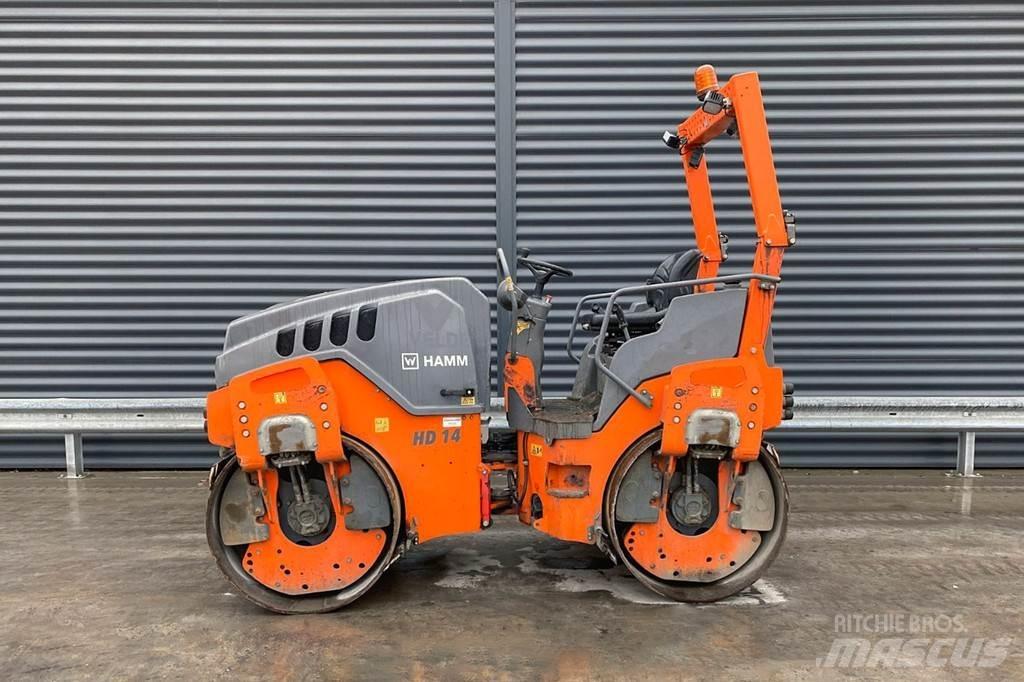 Hamm HD 14 VV Rulli a doppio tamburo