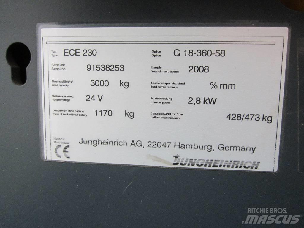 Jungheinrich ECE230 Carrelli elevatori elettrici