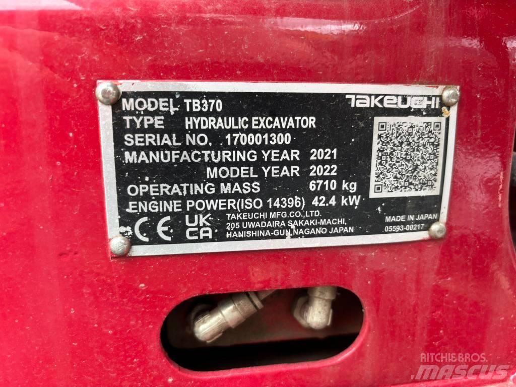 Takeuchi TB 370 Miniescavatori