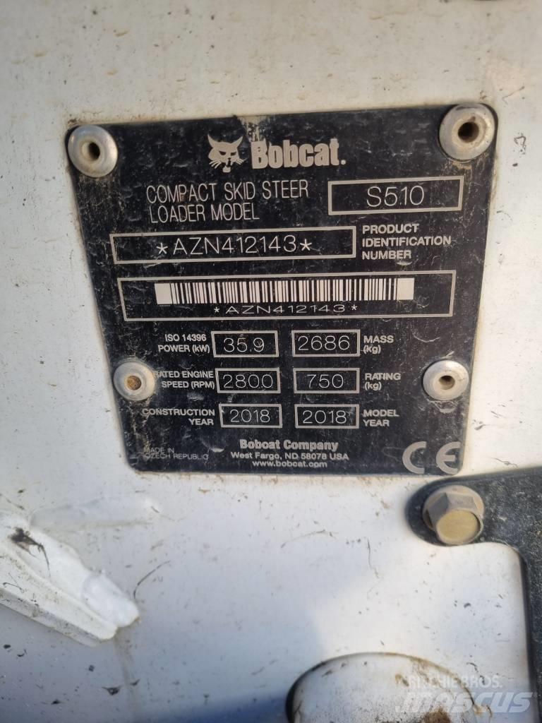 Bobcat S 510 Mini Pale Gommate