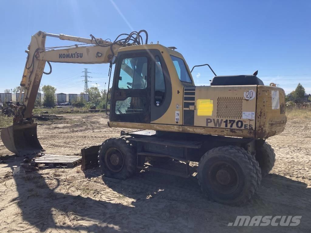 Komatsu PW 170-6 Escavatori gommati