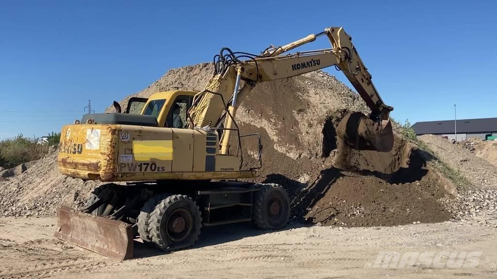 Komatsu PW 170-6 Escavatori gommati