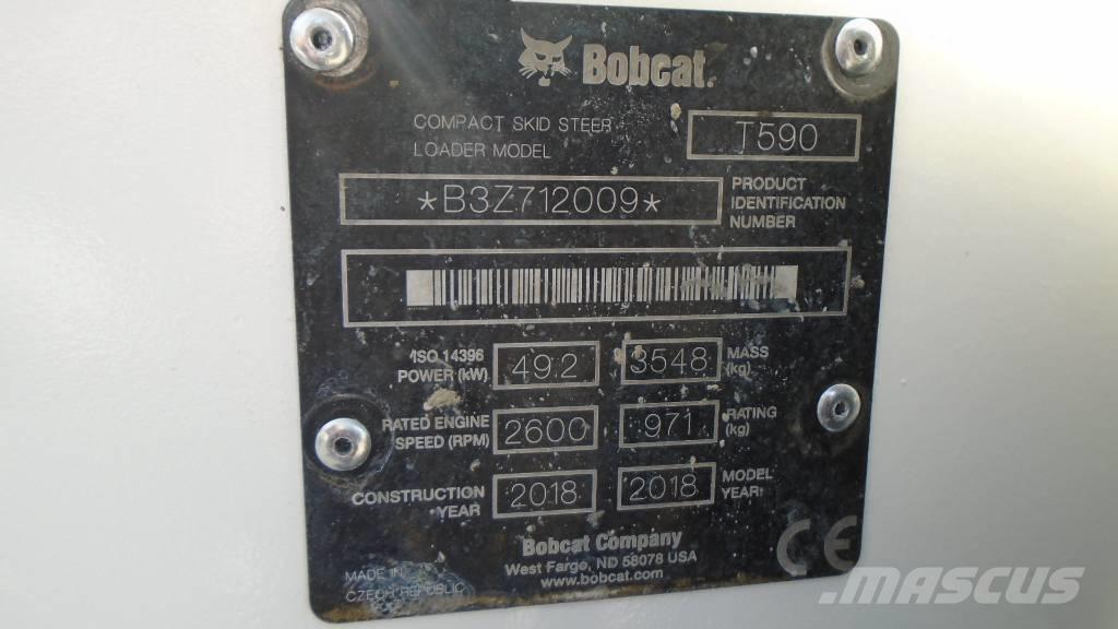 Bobcat T 590 Mini Pale Gommate