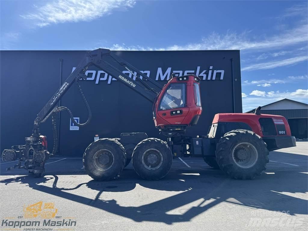 Komatsu 951 Abbattitrici, Disboscatrici