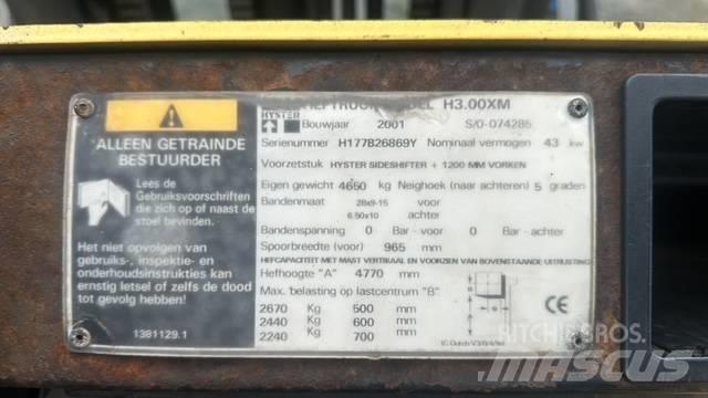 Hyster 3.00 XM Carrelli elevatori diesel