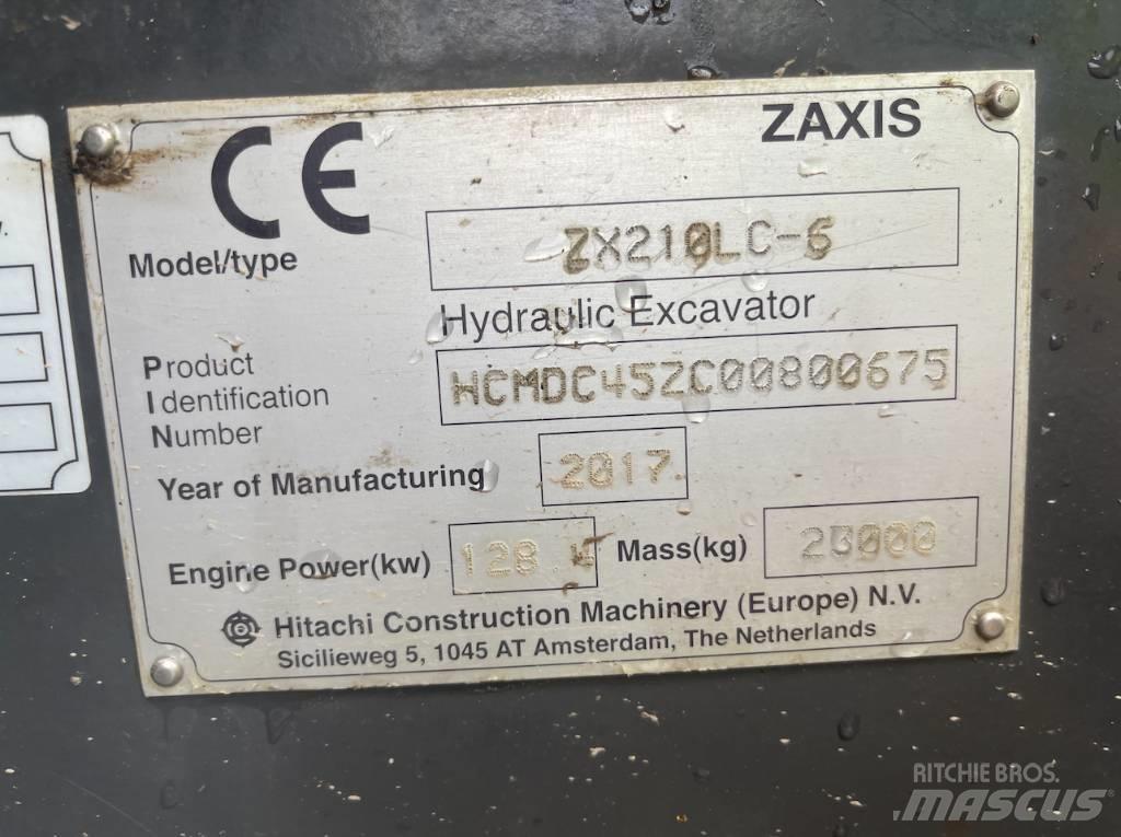 Hitachi ZX 210 LC-6 Escavatori cingolati