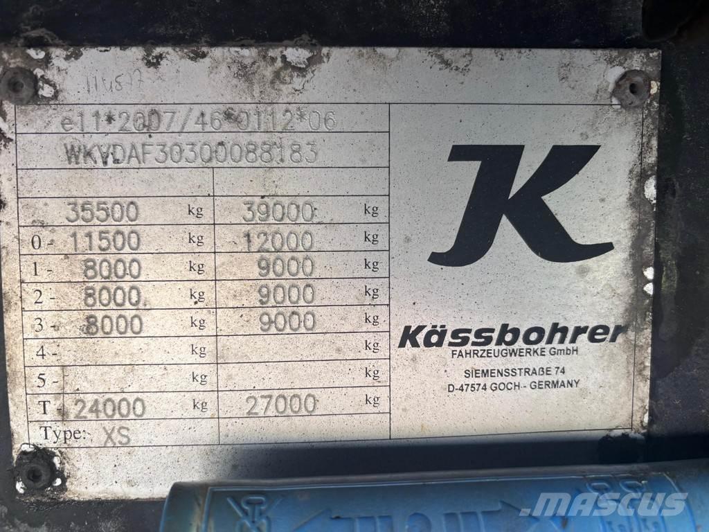Kässbohrer Maxima Semirimorchi tautliner