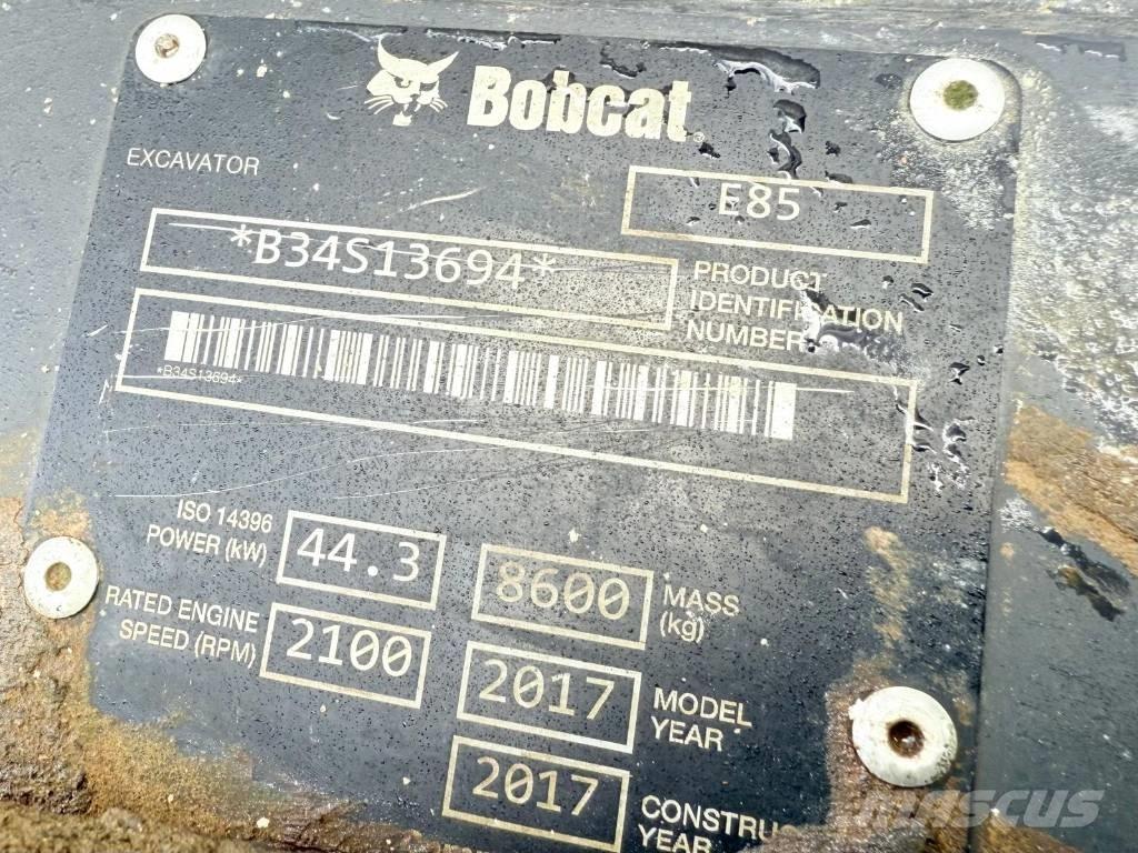 Bobcat E 85 Escavatori medi 7t - 12t
