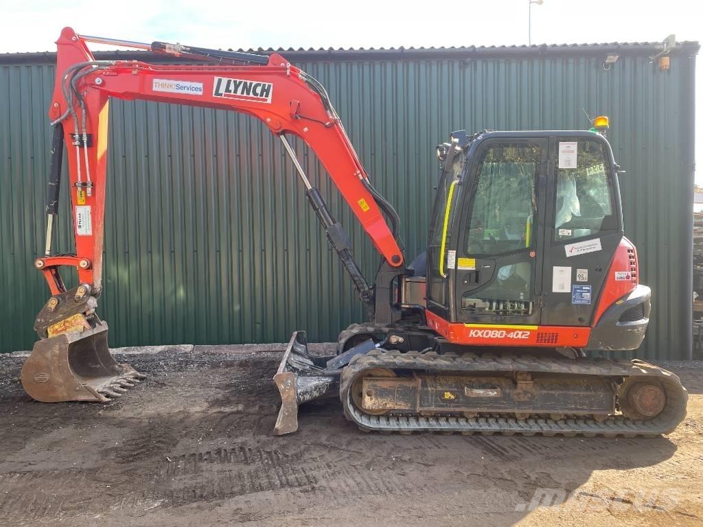 Kubota KX 080-4a2 Escavatori medi 7t - 12t