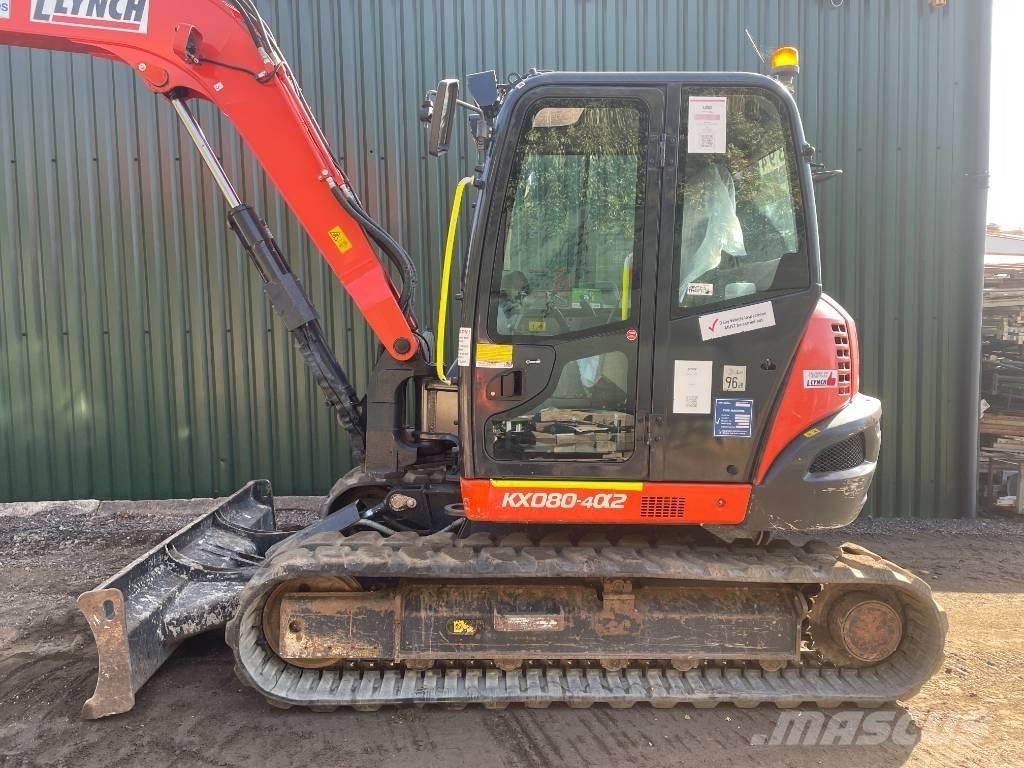 Kubota KX 080-4a2 Escavatori medi 7t - 12t