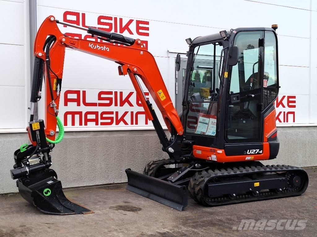 Kubota U 27-4 Miniescavatori