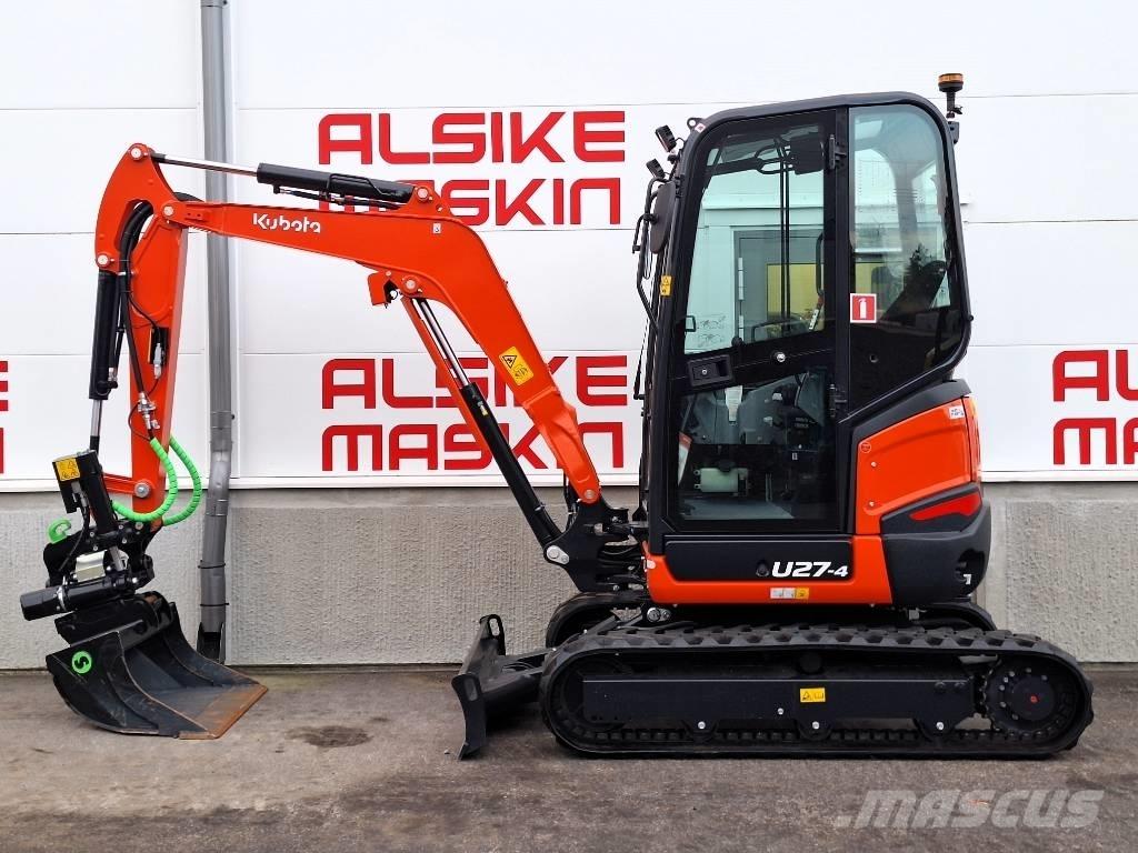 Kubota U 27-4 Miniescavatori