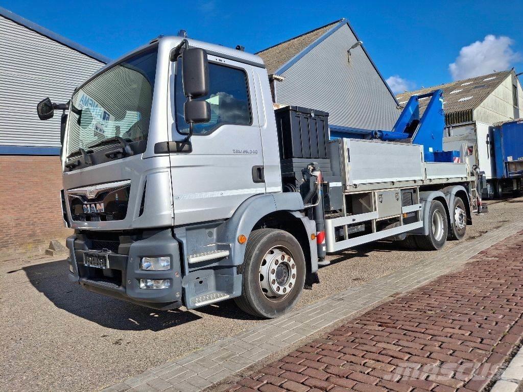 MAN TGM 26.340 6x2 Camion cassonati