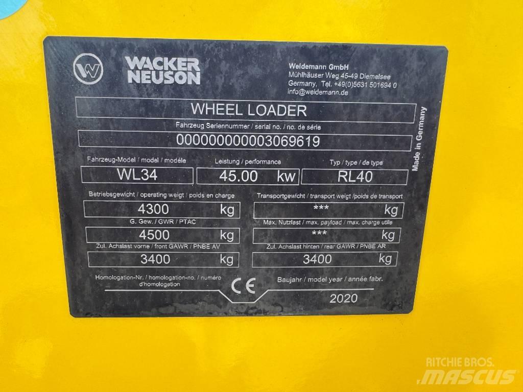 Wacker Neuson WL34 Pale gommate