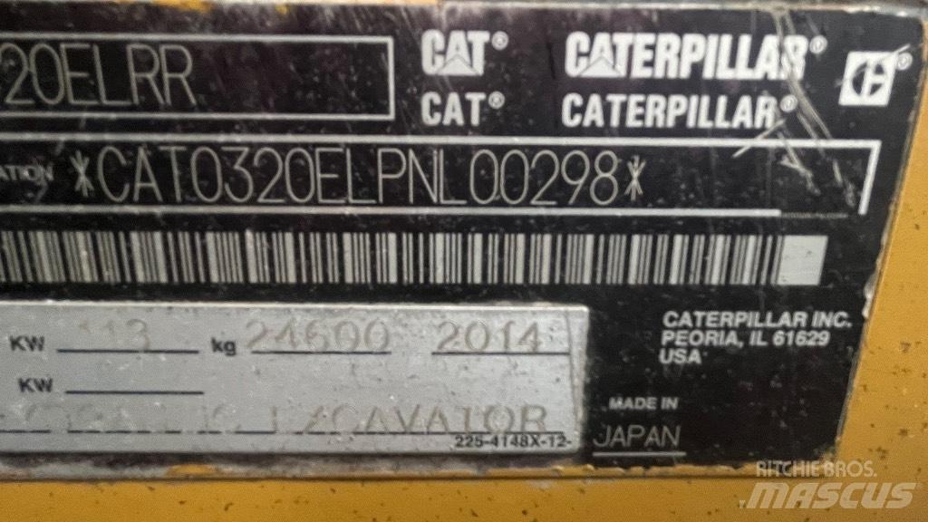 CAT 320 EL Escavatori cingolati