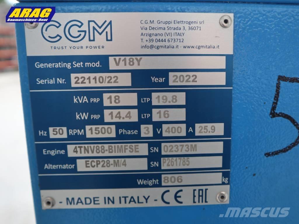 CGM V18Y Generatori diesel