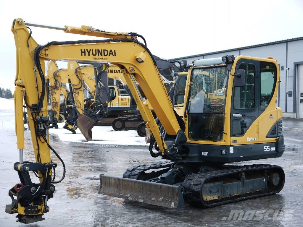 Hyundai R 55-9A Miniescavatori