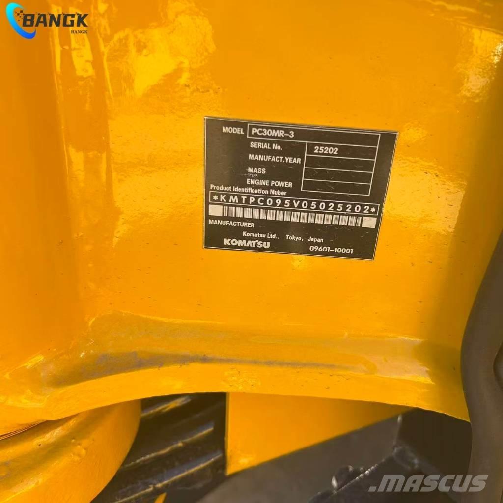 Komatsu PC 30 MR-3 Miniescavatori