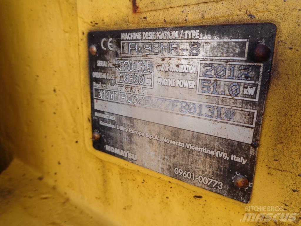 Komatsu PW 98 MR-6 Escavatori gommati