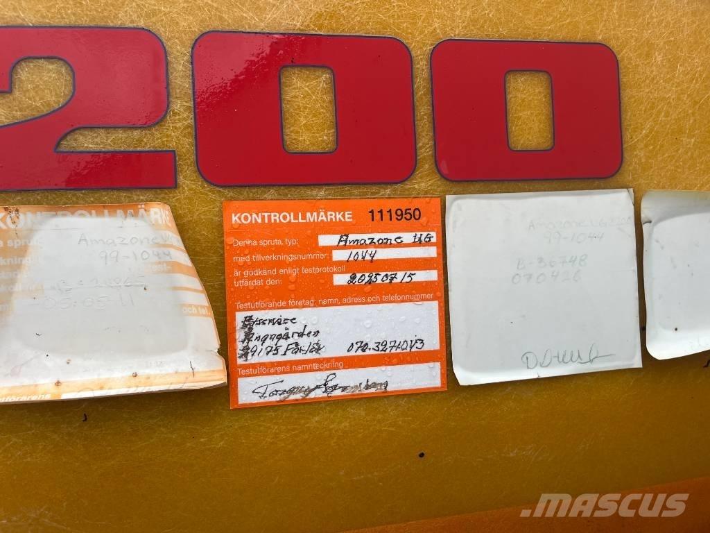 Amazone UG 2200 Irroratrici trainate