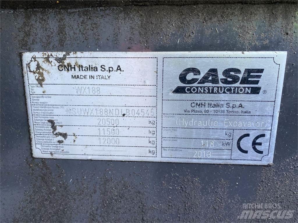 CASE WX188 Escavatori gommati